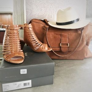 ‘ EFFEL ‘ Tan Fudge Sandal VINCE CAMUTO | Sz 9.5M